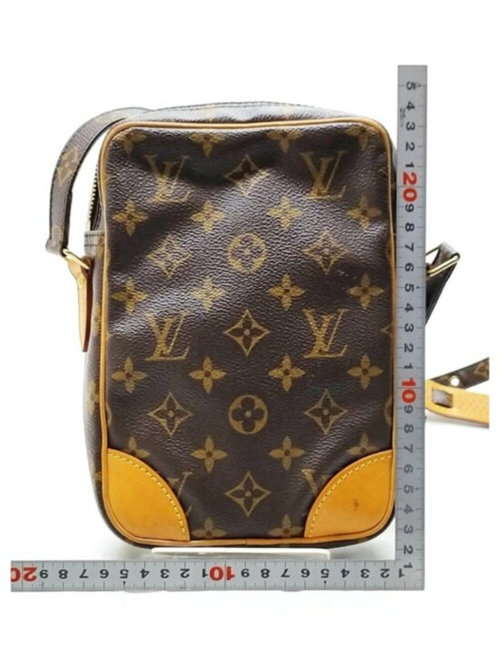 Authentic Louis Vuitton Danube Monogram Canvas Crossbody Shoulder Bag - Picture 3 of 16